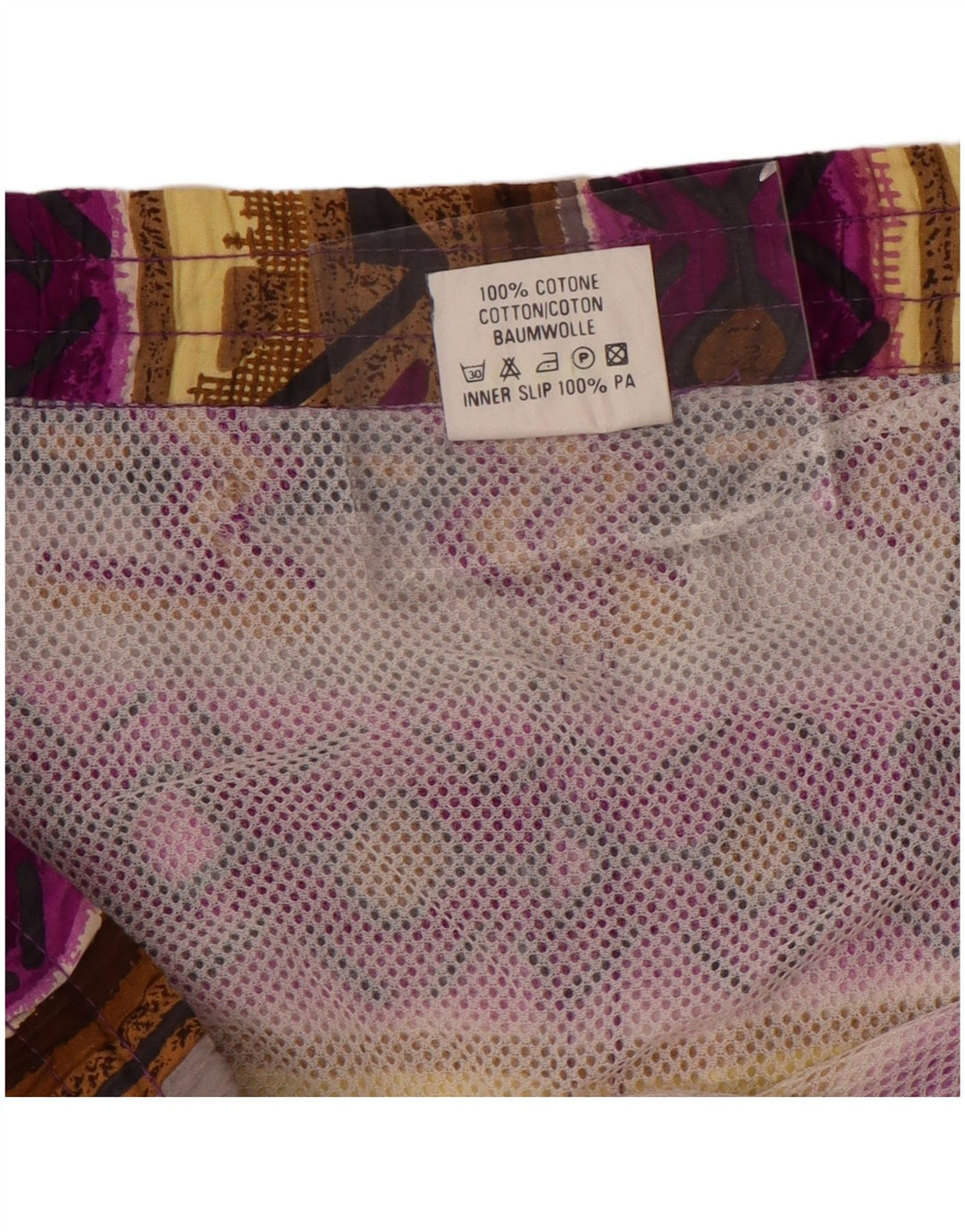 Santostefano Herren-Badeshorts, groß, mehrfarbig, Fair-Isle-Baumwolle
