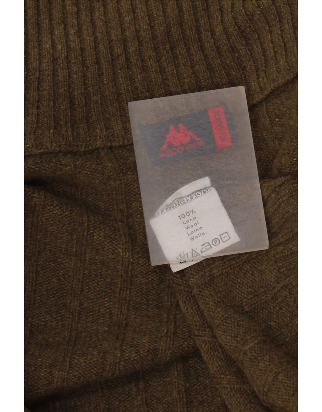 Kappa Herren Strickjacke 2XL Khaki Wolle