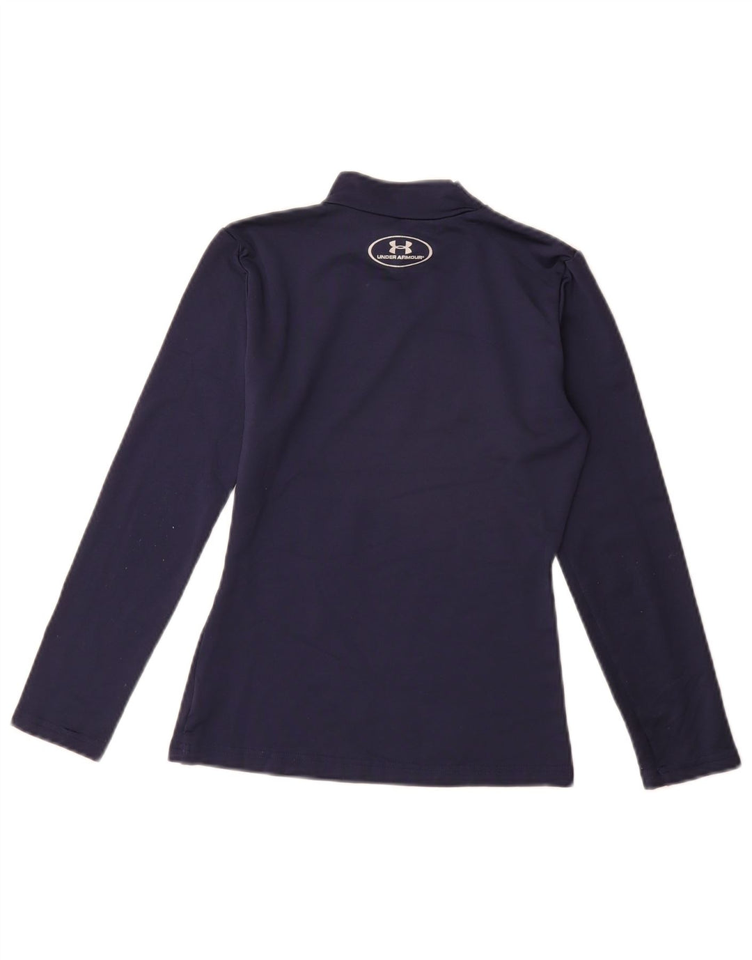 UNDER ARMOUR Jungen Cold Gear Top Langarm 9–10 Jahre Medium Marineblau