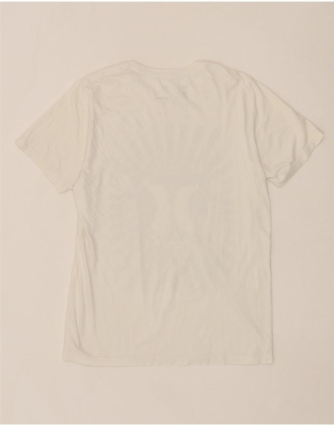 HURLEY Mens Graphic T-Shirt Top Medium White Cotton Vintage Hurley and Second-Hand Hurley from Messina Hembry 