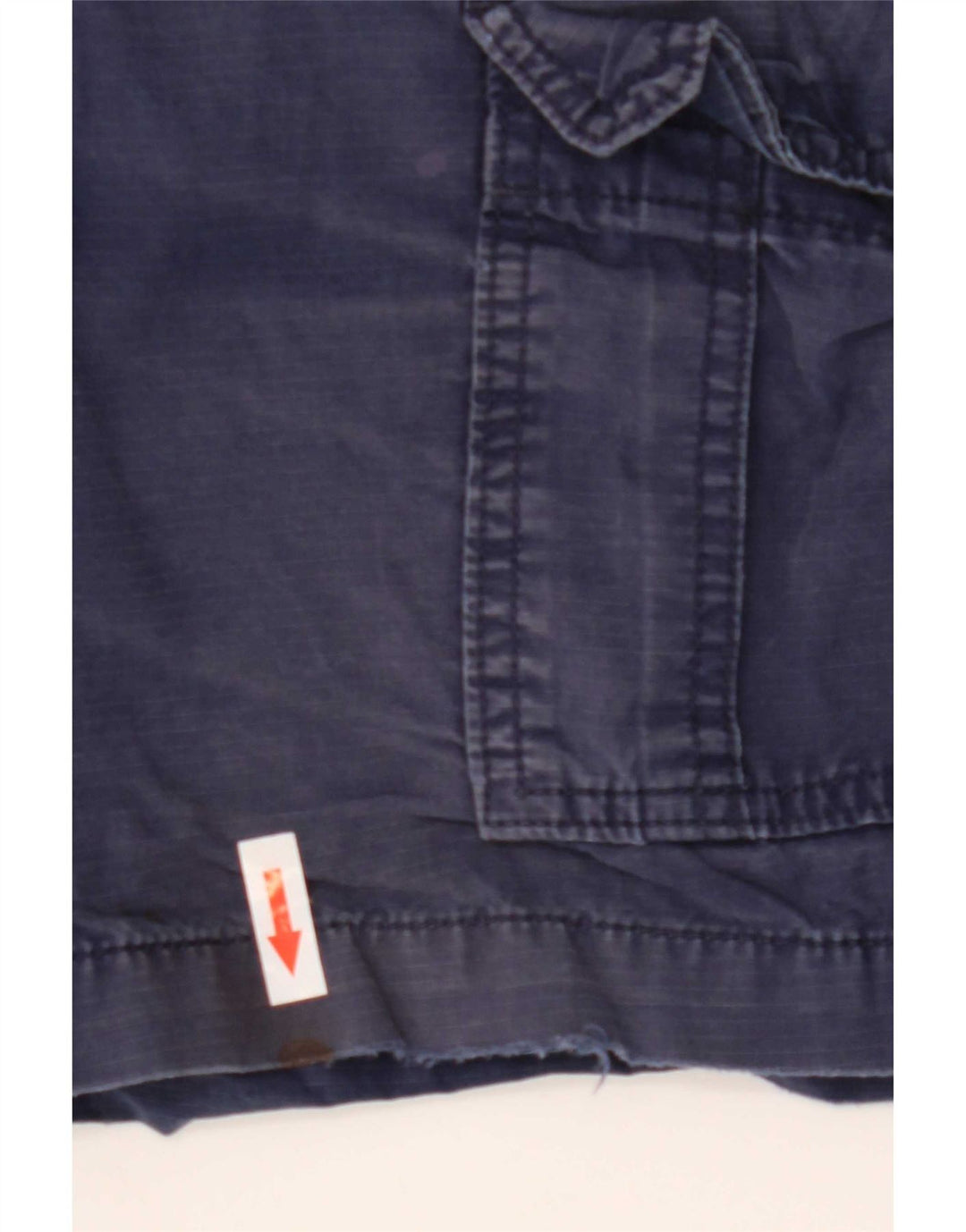 Gap Herren-Cargo-Shorts W28, mittelgroß, marineblau, gestreift, Baumwolle