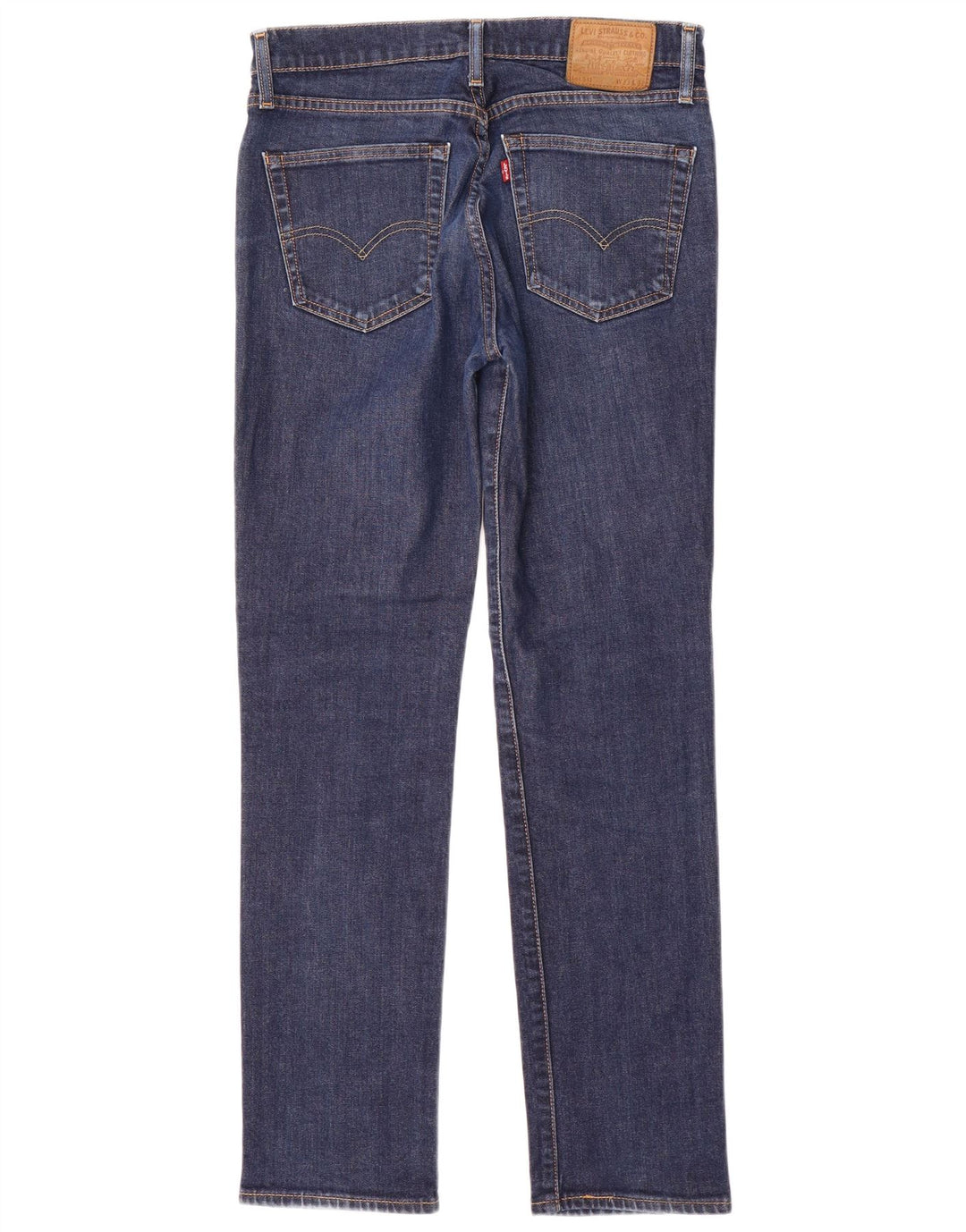 Levi's Damen Slim Jeans W33 L32 Blaue Baumwolle