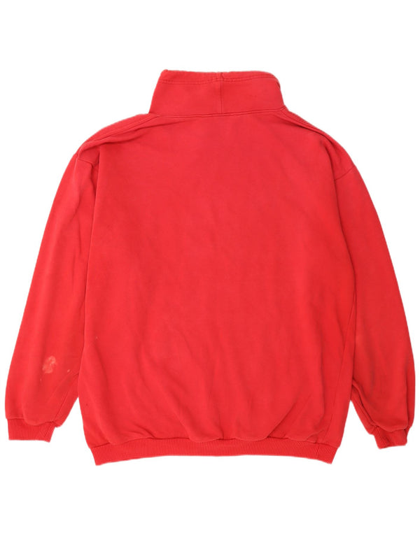 Marks & Spencer Damen Relaxed Fit Sweatshirt Pullover UK 16/18 Large Rot