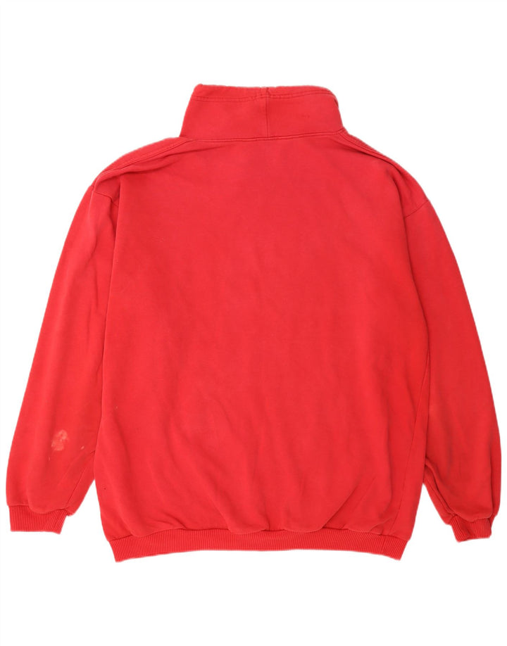 Marks & Spencer Damen Relaxed Fit Sweatshirt Pullover UK 16/18 Large Rot