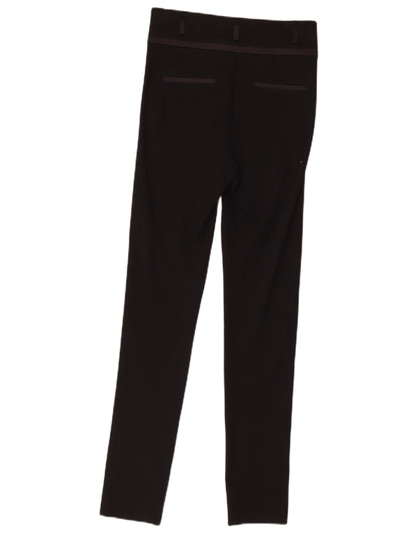 Guess Damen Leggings UK 4 XS W26 L28 Schwarz Colourblock Rayon