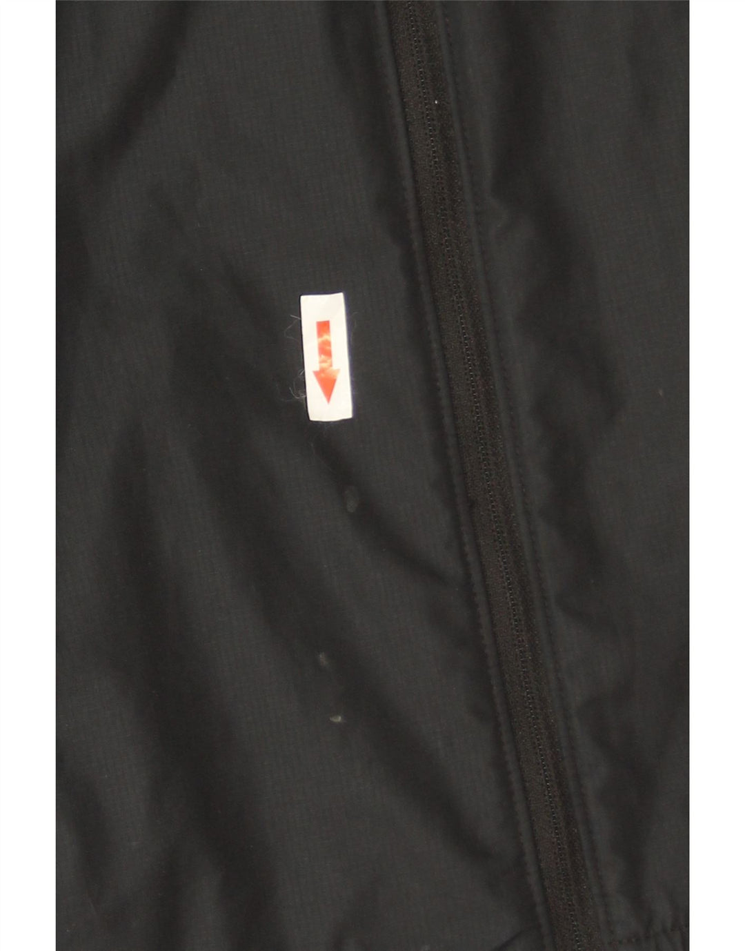 Nike Damen-Regenjacke mit Kapuze, UK 16, großes graues Colourblock-Polyester
