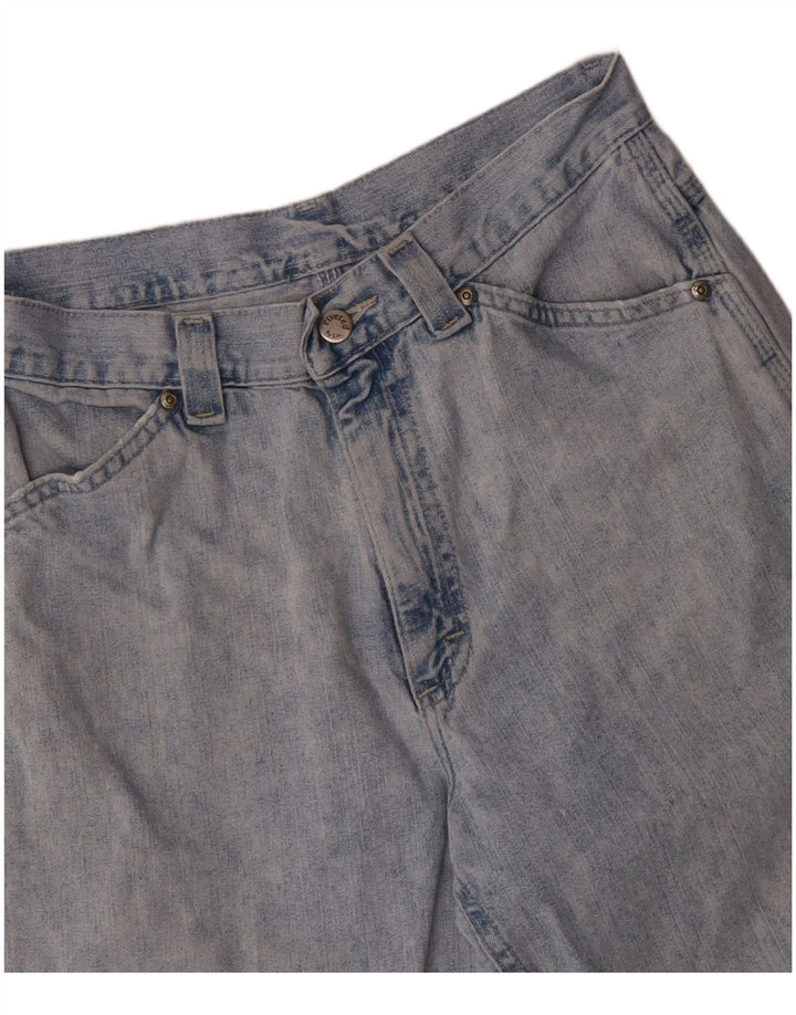 LEE Damen Cargo Loose Jeans W28 L28 Blaue Baumwolle