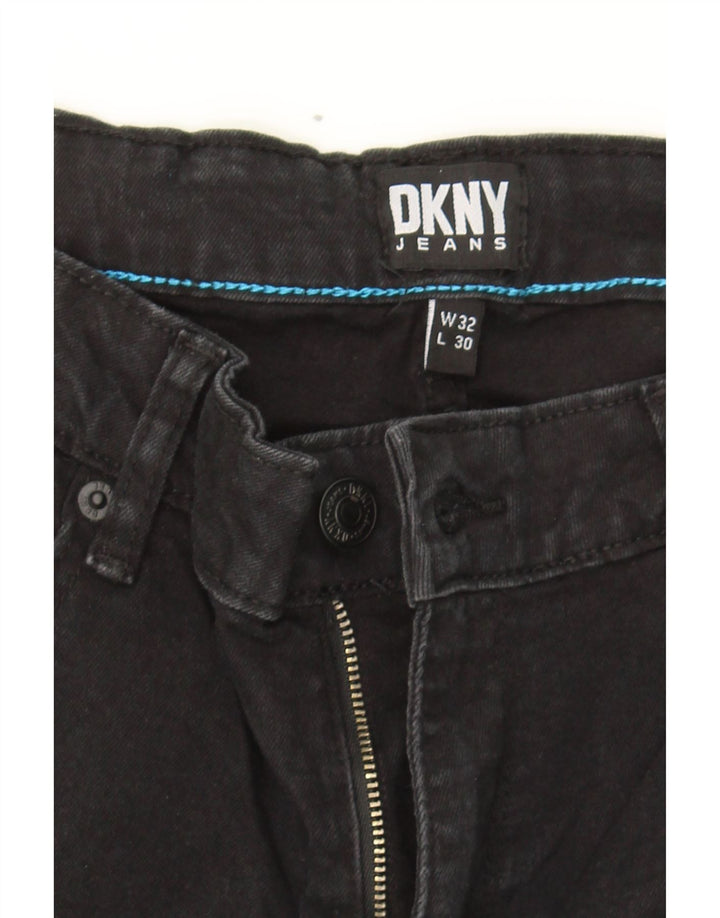 DKNY Mens Bedford Slim Jeans W32 L30 Black Cotton Vintage Dkny and Second-Hand Dkny from Messina Hembry 