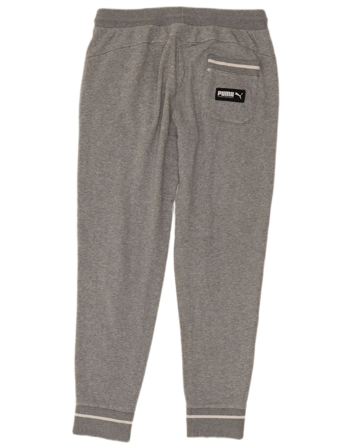 PUMA Herren Graphic Trainingshose Jogger Mittelgrau meliert