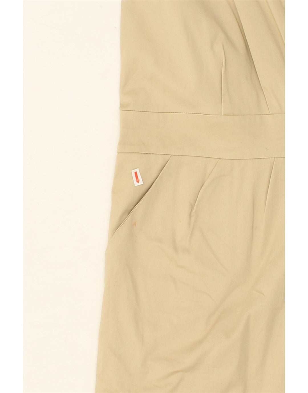 MOSSIMO Womens Sleeveless Shift Dress UK 18 XL Beige Cotton Vintage Mossimo and Second-Hand Mossimo from Messina Hembry 