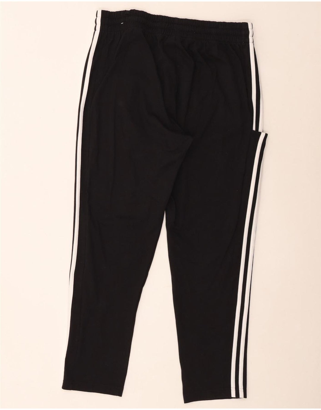 Adidas Herren-Trainingshose XL, schwarze Baumwolle