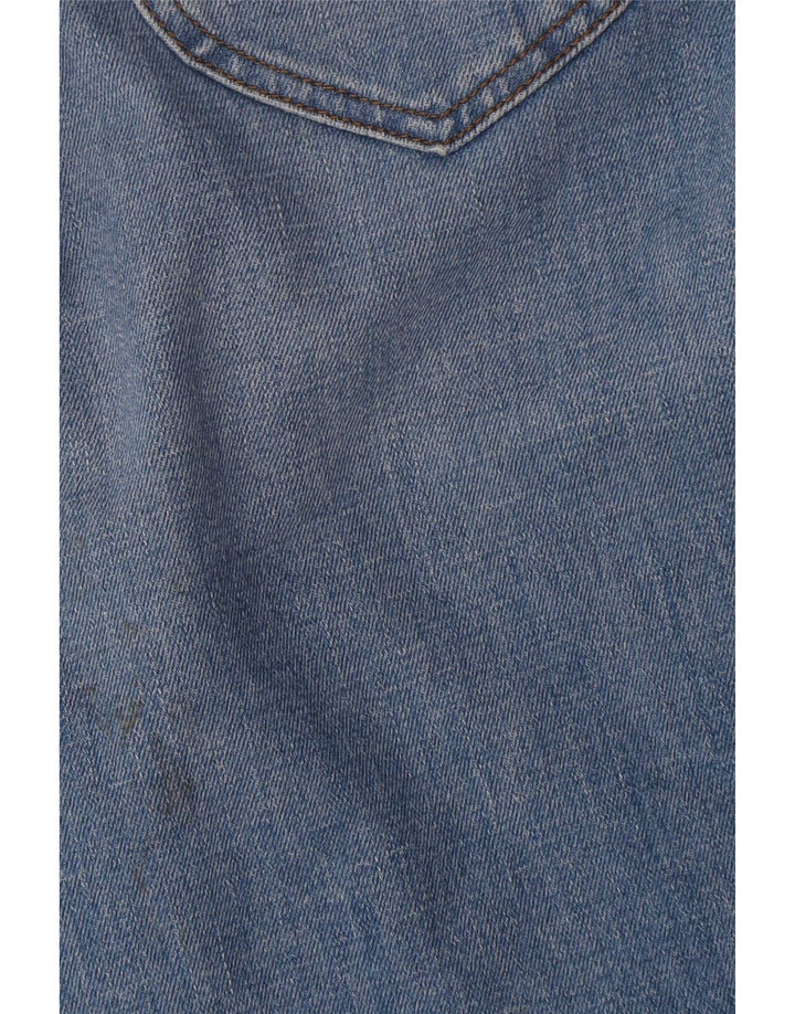 Lee Herren Bootcut Jeans W32 L32 Blaue Baumwolle
