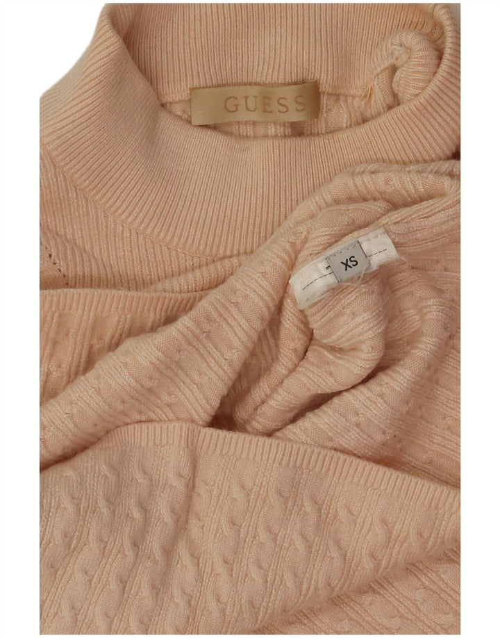 Guess Rollkragenpullover für Damen, Gr. 6, XS, Rosa