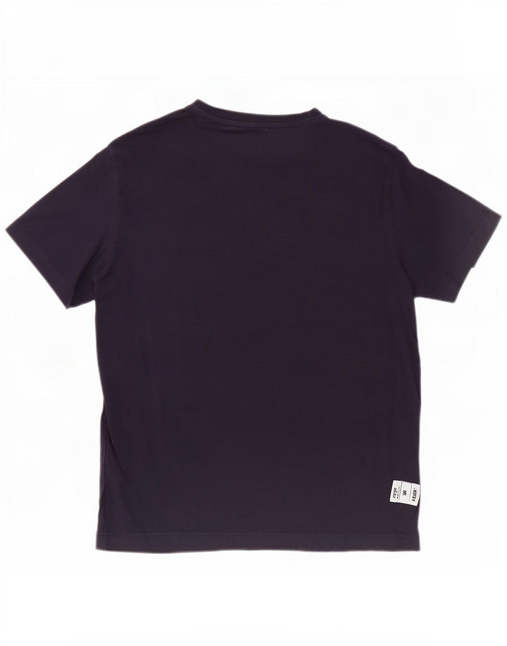 Gant Herren-T-Shirt-Oberteil, mittelgroß, marineblau, Baumwolle