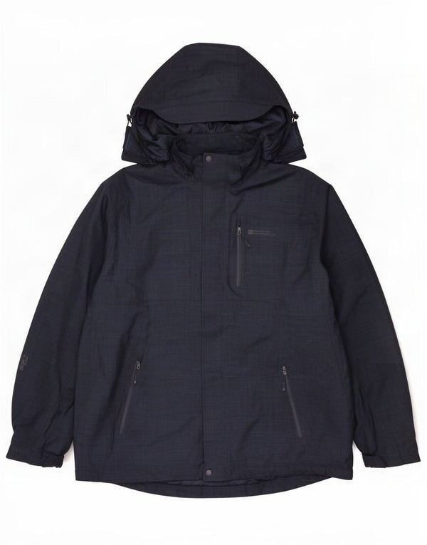 Mountain Warehouse Herren-Windjacke mit Kapuze, UK 42, XL, Marineblau