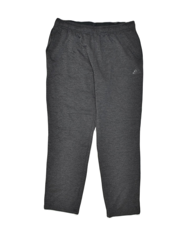 ADIDAS Herren-Trainingshose, großes graues Polyester