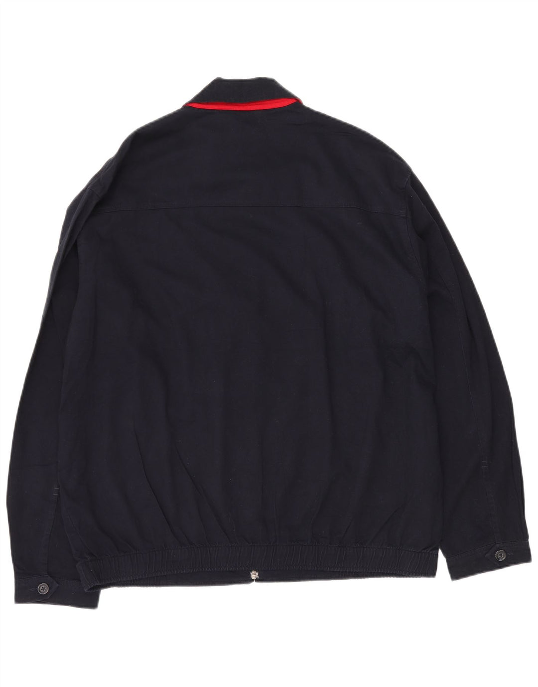 Chaps Herren Bomberjacke UK 40 Large Marineblau Baumwolle