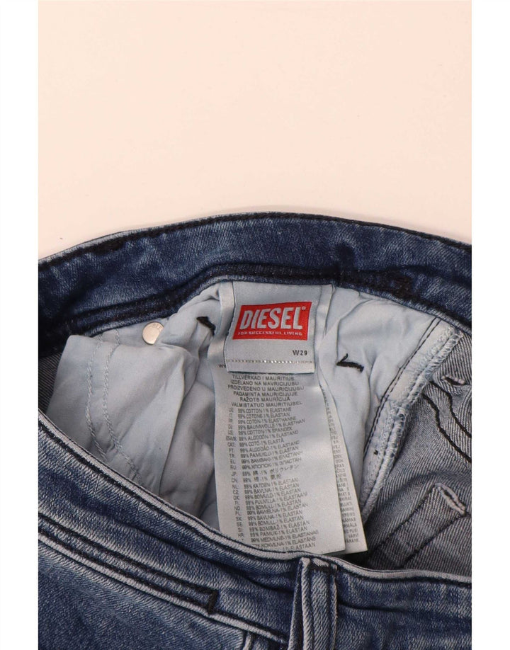 Diesel Damen Slim Jeans W29 L29 Blaue Baumwolle