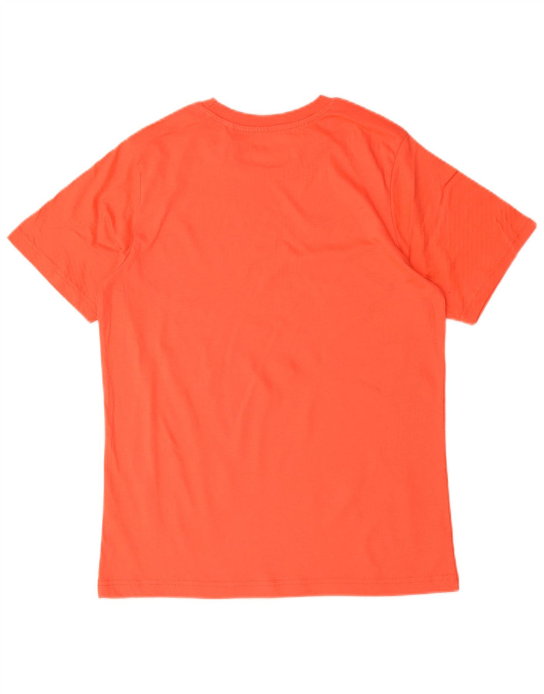 Kappa Herren T-Shirt Top Small Orange Polyester