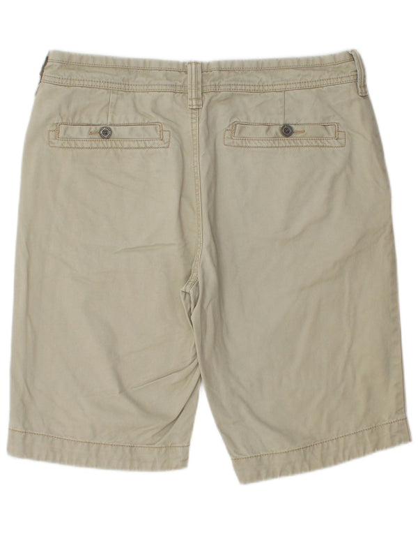 Fat Face Herren-Chinoshorts W32, mittlere Khaki-Baumwolle
