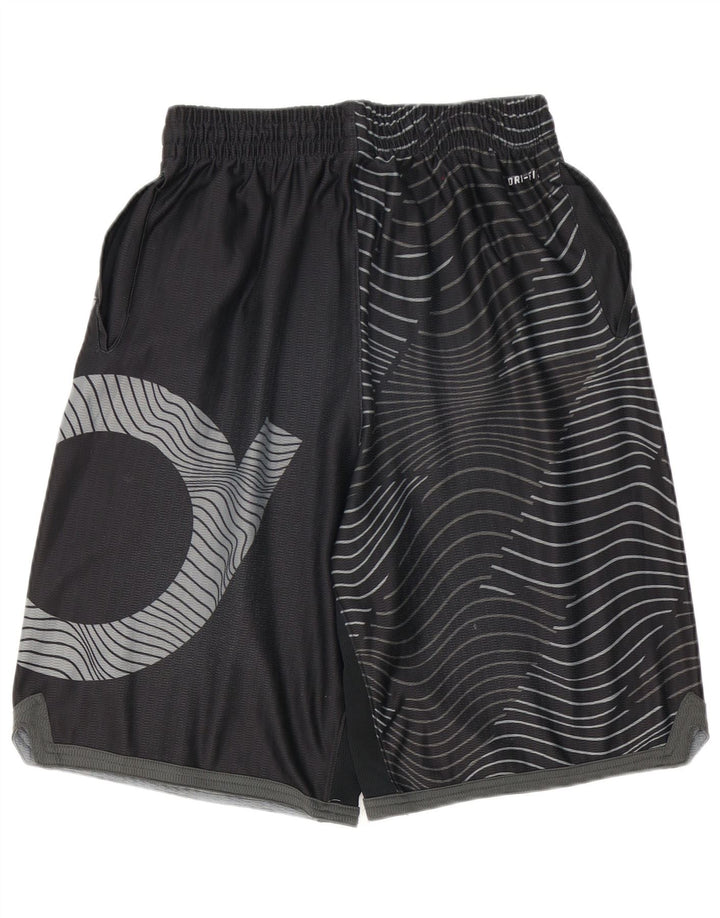 NIKE Herren Dri Fit Sportshorts, groß, schwarzes geometrisches Polyester