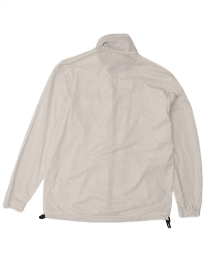 ASICS Herren Loose Fit Trainingsanzug Top Jacke XS Weiß Polyester