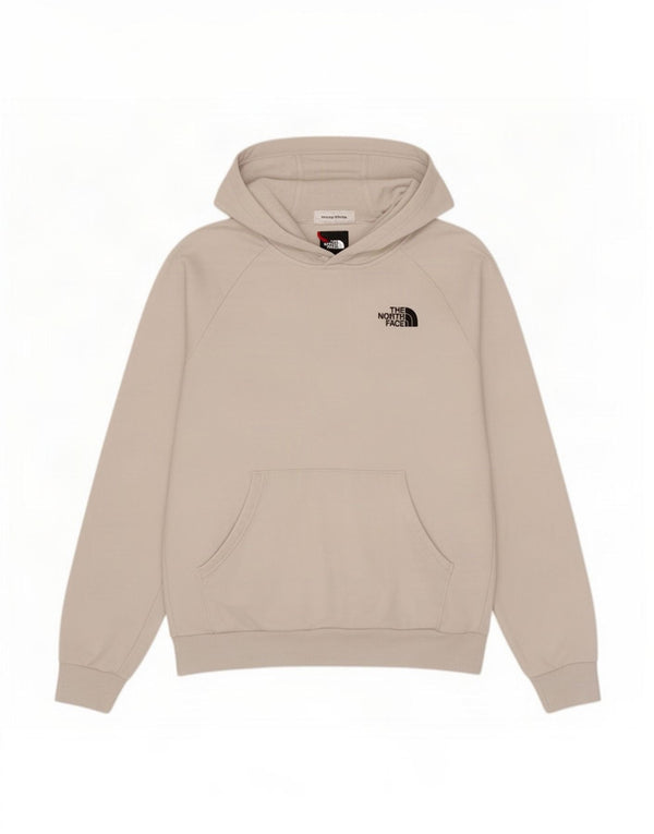 The North Face Mens Graphic Hoodie Jumper Small White Cotton