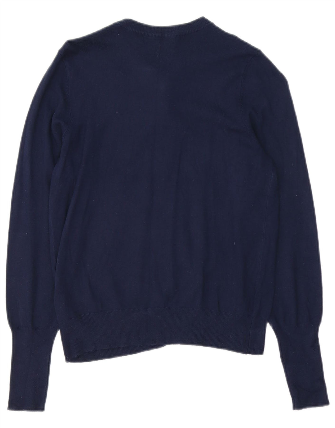Marks & Spencer Damen-Cardigan-Pullover UK 10 Small Marineblaue Viskose