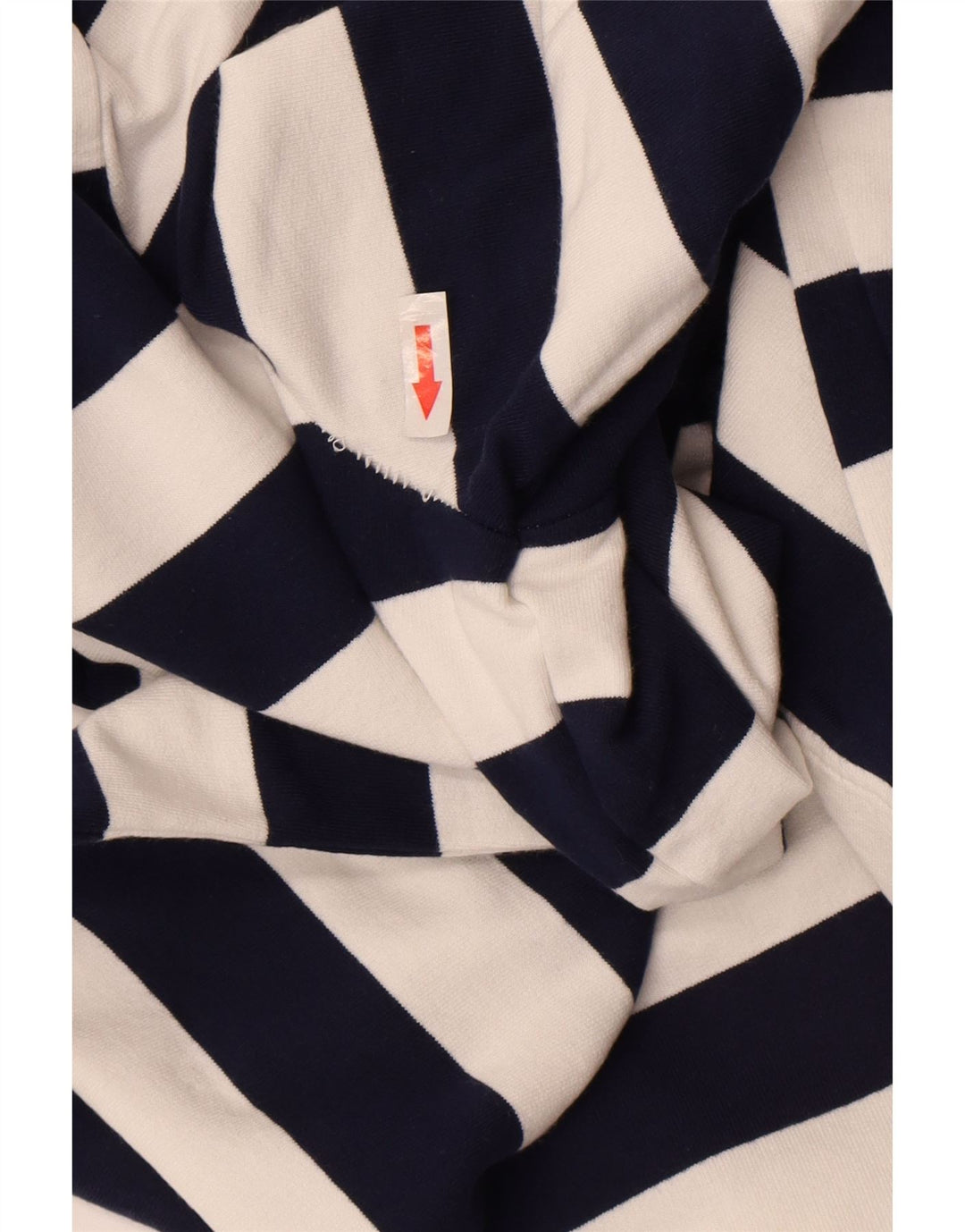 Joules Damen-Sweatshirt mit Knopfkragen, Gr. 8, Marineblau gestreift