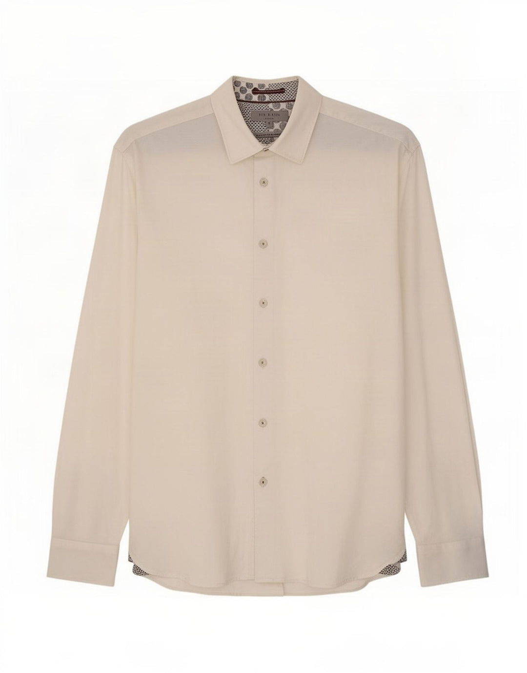 Ted Baker Herrenhemd, Größe 5 XL, weiße Baumwolle