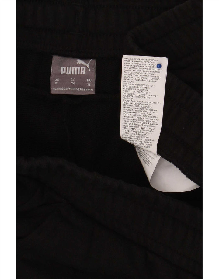 Puma Herren Sport Shorts XL Schwarz Baumwolle