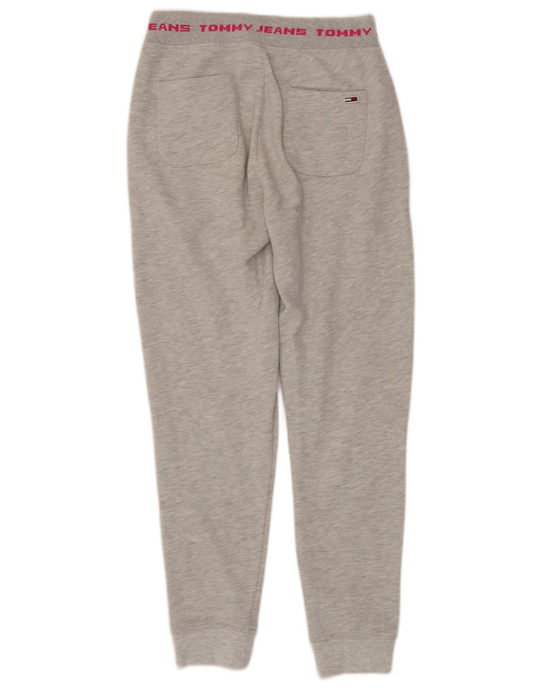 Tommy Hilfiger Damen-Trainingsanzug mit Grafik, Jogginghose, Größe 6, XS, Grau