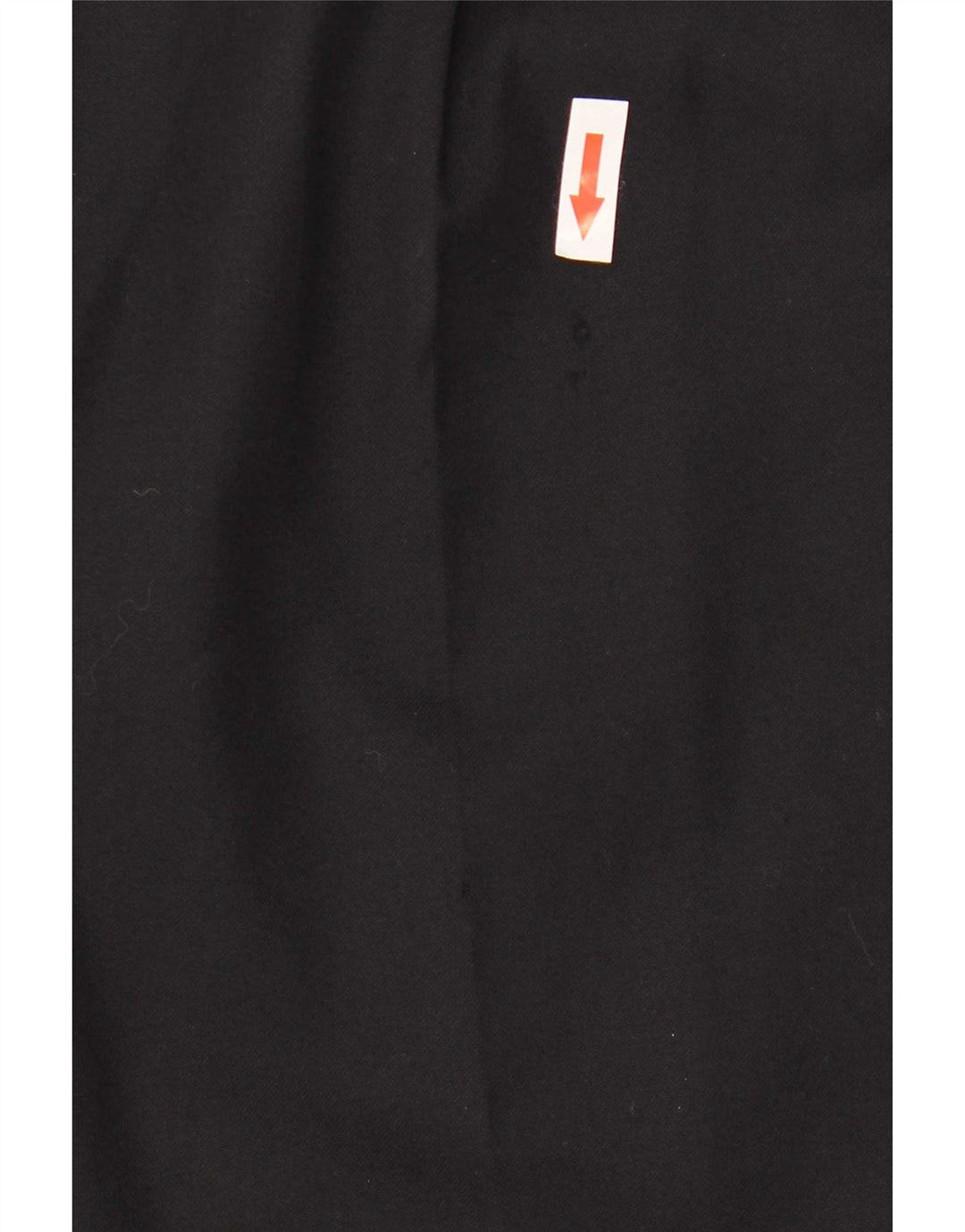 Marks & Spencer Herren-Anzughose mit Pegged-Anzug, W38, L31, schwarzes Polyester
