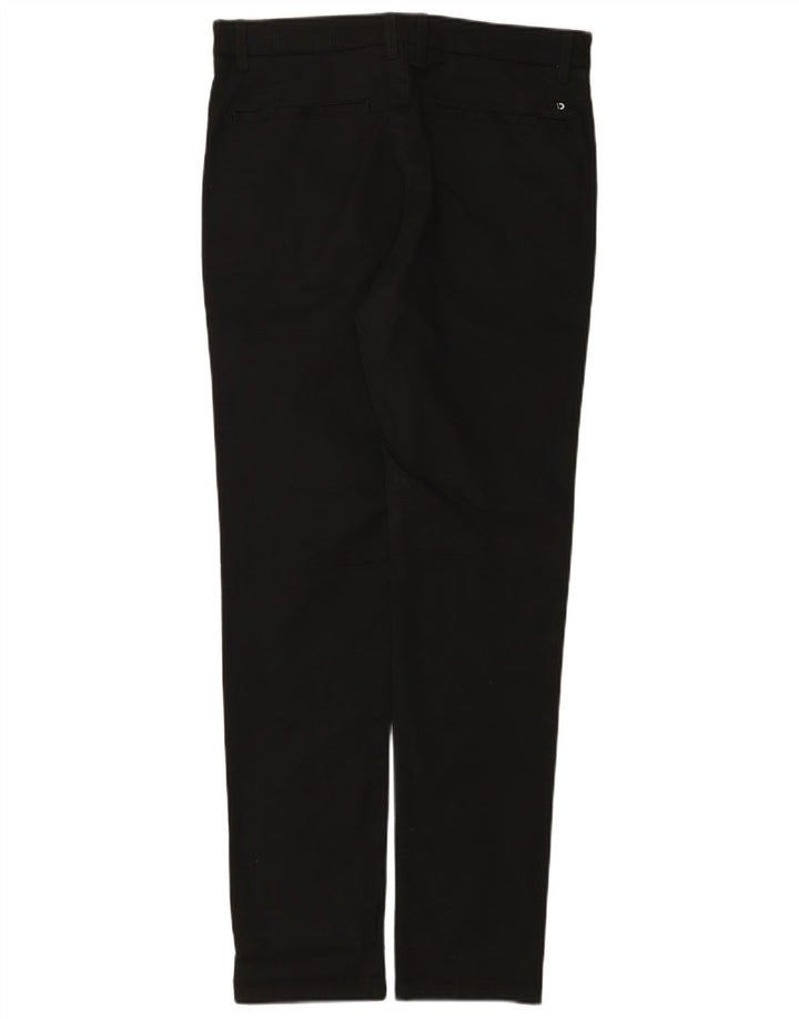 Tom Tailor Slim Chino-Hose für Herren, W32, L32, schwarze Baumwolle