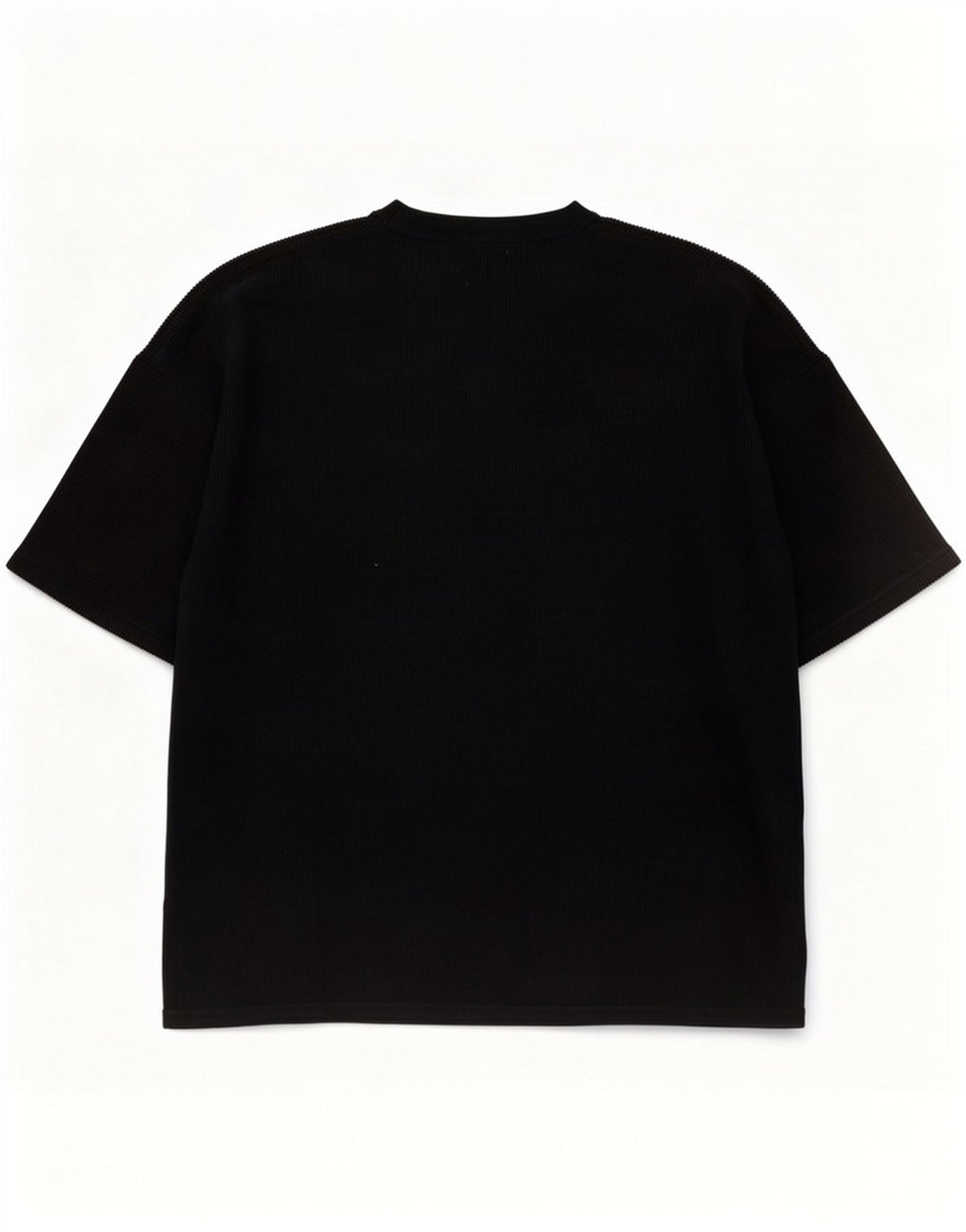 Zara Herren T-Shirt Top Large Schwarz Baumwolle