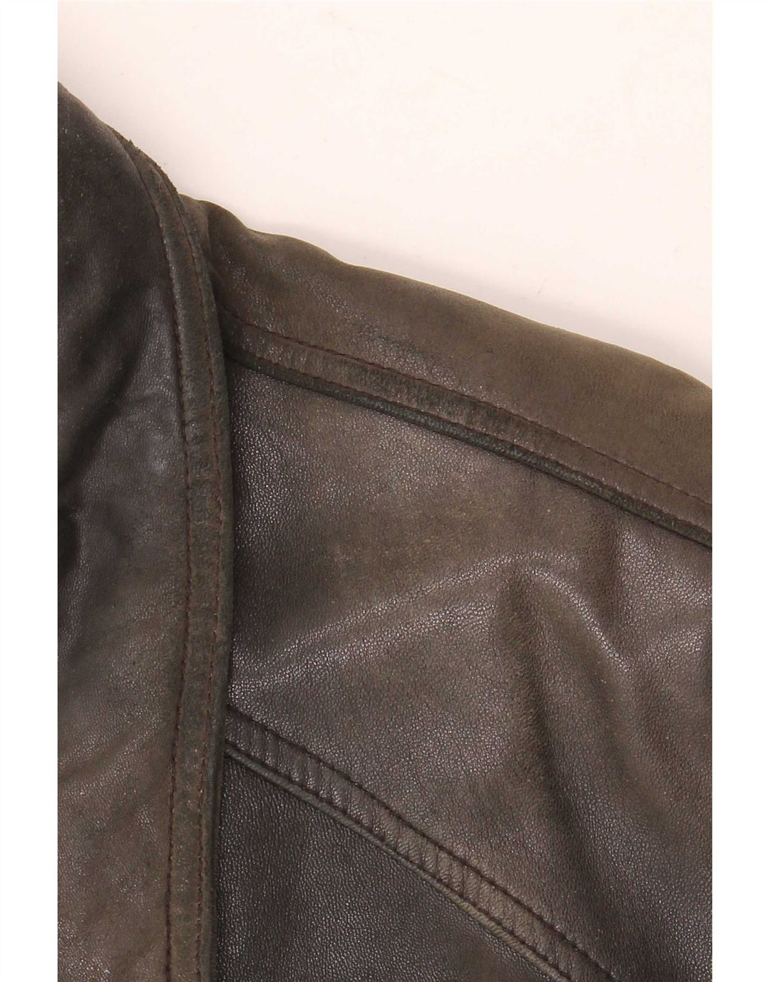 Itallo Herren Lederjacke UK 40 Large Schwarz