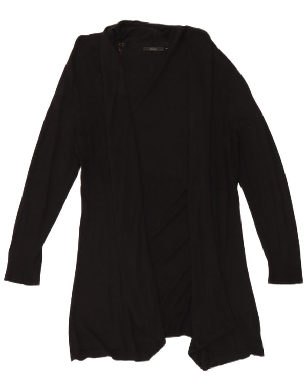Marks & Spencer Damen Longline Open Cardigan Pullover UK 20 2XL Schwarz