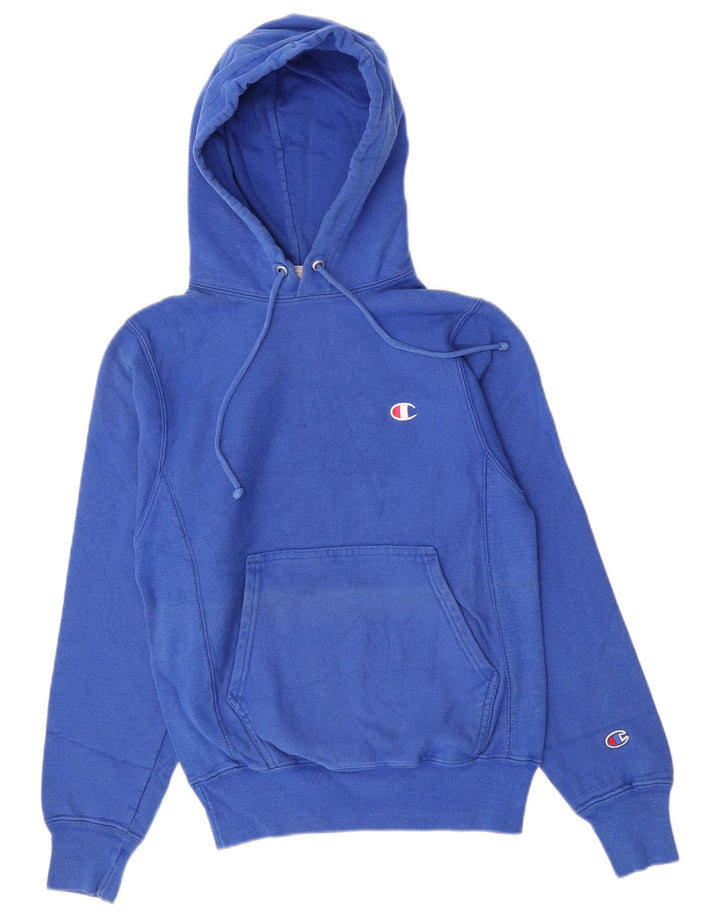 Champion Herren Reverse Weave Hoodie Pullover XS Blau