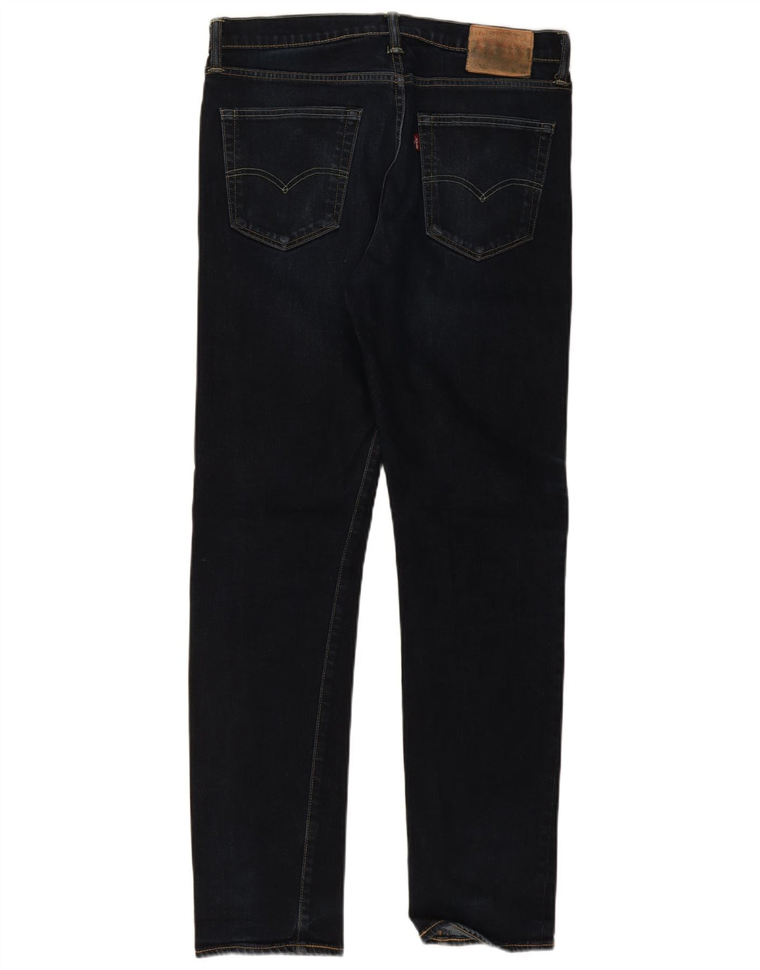 Levi's Herren 522 Slim Jeans W34 L34 Marineblaue Baumwolle