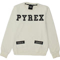 PYREX Boys Graphic Sweatshirt Jumper 12-13 Years Large Off White Cotton Vintage Pyrex and Second-Hand Pyrex from Messina Hembry 