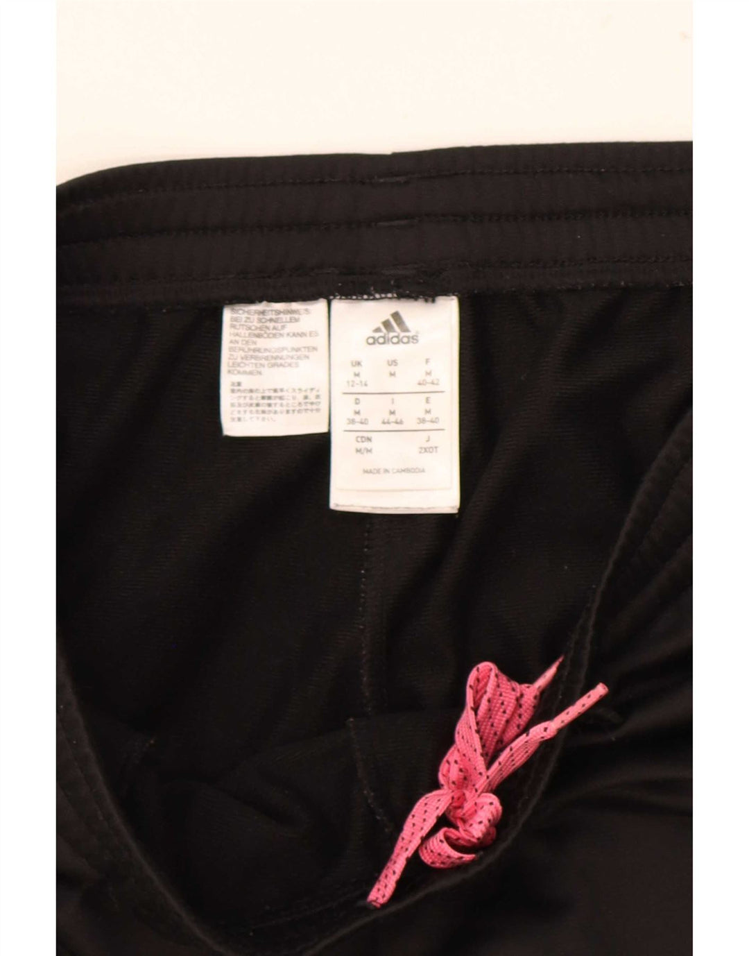Adidas Damen Graphic Full Trainingsanzug UK 12/14 Mittelschwarzes Polyester