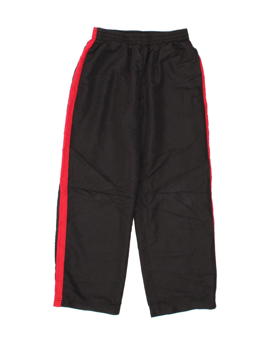 STARTER Boys Tracksuit Trousers 10-11 Years WLarge Black Polyester Vintage Starter and Second-Hand Starter from Messina Hembry 