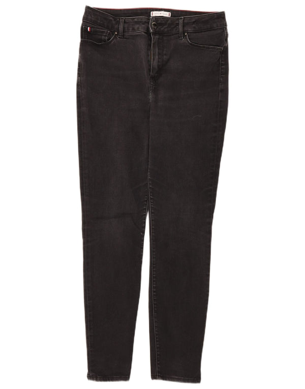 Tommy Hilfiger Damen Harlem Ultra Skinny Jeans W32 L30 Schwarz Baumwolle