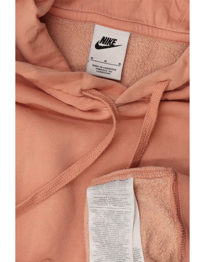 Nike Damen-Pullover mit übergroßem Kapuzenpullover, UK 14, mittelrosa, Baumwolle