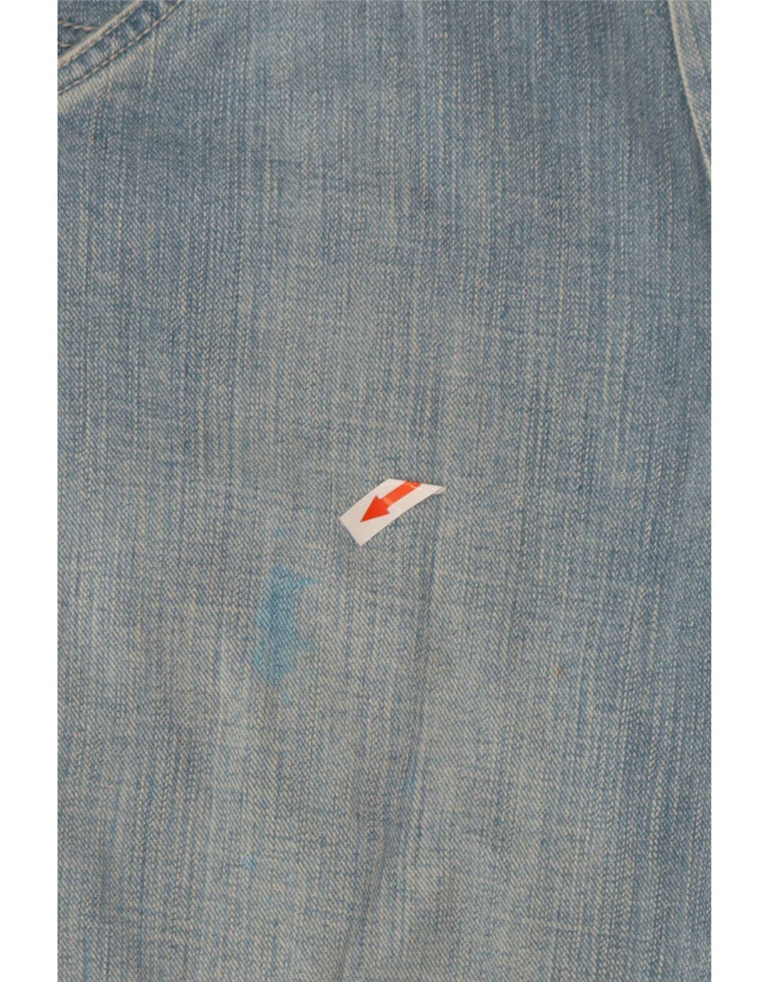 Lee Herren-Latzhose, Jeans, Größe S, W32, L30, Blau, Baumwolle