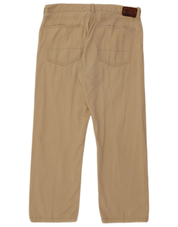 Gerade geschnittene Herrenhose von Dockers, W32, L25, Beige, Baumwolle