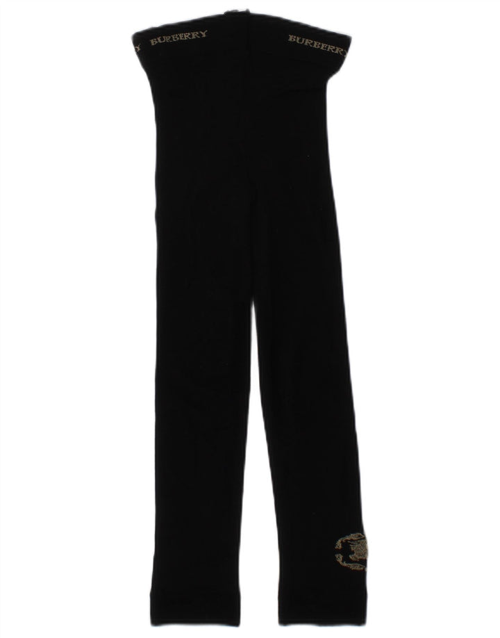Burberry Mädchen-Leggings mit Grafik, 7–8 Jahre, Schwarz