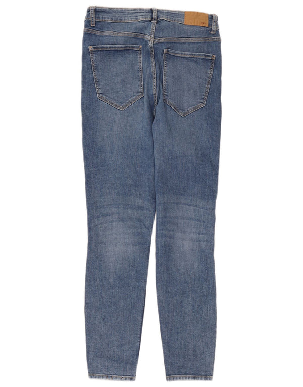 Zara Damen Skinny Jeans EU 44 XL W34 L26 Blaue Baumwolle