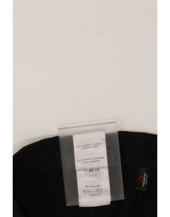 Patagonia Damen Polartec Leggings UK 16 Large Schwarz Polyester