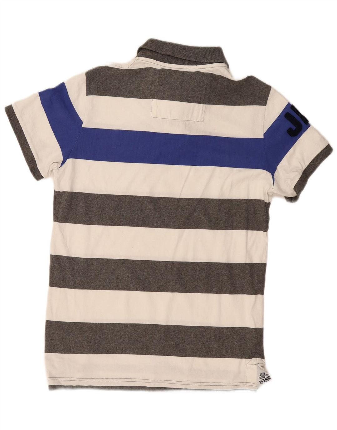Superdry Herren-Poloshirt XL, mehrfarbig, gestreift, Baumwolle